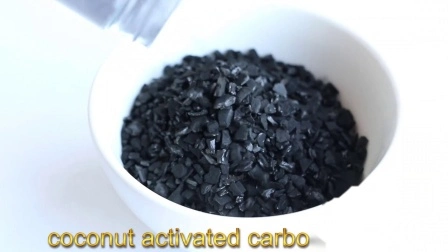 Carvão ativado com casca de coco com alto valor de iodo para extração de ouro