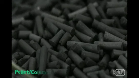 Carvão ativado à base de carvão granulado com baixo teor de cinzas para tratamento de água
